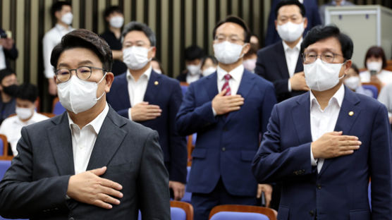 與 의총서 '선출직 최고 4명 궐위=비상상황' 놓고 갑론을박