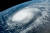 지난달 31일 나사 위성이 관측한 태풍 힌남노의 모습. NASA