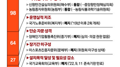 정부, 식물·중복위원회 대수술…246개 통폐합 나선다