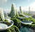 마나스 바티아의 ‘AIx미래 도시’ 프로젝트. 주거용 고층 빌딩이 공기 정화 타워 역할을 한다. 사진 인스타그램 캡처