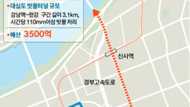 서울 도심 대형 물그릇 ‘빗물터널’ 건립 본격화...대방천 한 곳 추가할 수도