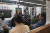 지난 4월 미국 뉴욕 브루클린 지하철에서 마스크를 쓴 승객들의 모습. AFP=연합뉴스