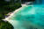 '더 츠바키 타워' 호텔에서 내다본 투몬 해변의 모습. 코로나 확산 전과 비교해 인적이 확 줄은 것을 확인할 수 있다. 
