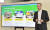 14일 진행된 이케아 코리아 기자간담회에서 프레드릭 요한손 이케아 코리아 대표가 지난 회계연도 주요 성과와 2023 회계연도 비즈니스 전략을 설명하고 있다. [사진 이케아]