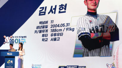 김서현, 2023 신인 전체 1순위로 한화행…윤영철 KIA행