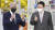 윤석열 대통령과 조 바이든 미국 대통령이 지난 5월 삼성전자 평택캠퍼스를 둘러보던 중 엄지 손가락을 들어보이고 있다. 대통령실사진기자단