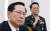  2018년 7월 24일 국회 국방위 전체회의에 출석한 당시 송영무 국방부 장관(왼쪽)과 이석구 국군기무사령관. 중앙포토