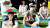 한강 멍때리기 대회가 18일 오후 서울 잠수교에서 진행되고 있다. 왼쪽은 배우 엄현경. 장진영 기자 