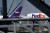 FedEx air freight cargo planes parked at a FedEx regional hub at Los Angeles International Airport (LAX) in Los Angeles, California, U.S., September 16, 2022. REUTERS/Bing Guan  〈저작권자(c) 연합뉴스, 무단 전재-재배포 금지〉