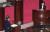 더불어민주당 서영교 의원이 19일 오후 서울 여의도 국회 본회의장에서 열린 정치분야 대정부질문에서 한덕수 국무총리에게 질문을 하고 있다. 국회사진기자단