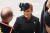 여왕의 둘째 아들 앤드루 왕자의 전부인 사라 퍼거슨이 19일 여왕의 장례식에 참석해 애도를 표했다. AFP=연합뉴스