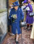 지난해 엘리자베스 2세가 왕실 관련 행사에 앤 공주(보라색 옷)를 대동하고 나타난 모습. AP=연합뉴스
