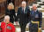 장례식에 참석한 조 바이든 미국 대통령과 부인 질 바이든 여사. [로이터=연합뉴스]