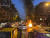 지난 19일(현지시간) 이란 시내에서 불타고 있는 경찰 오토바이. AP=연합뉴스
