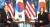 한덕수 국무총리와 카멀라 해리스 미국 부통령이 27일 일본 도쿄 오쿠라호텔에서 한미 양자회담을 하고 있다. 뉴스1