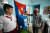 지난 25일(현지시간) 쿠바에서 동성결혼 허용을 골자로한 가족법 개정안 국민투표가 진행되고 있다. AFP=연합뉴스