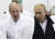 블라디미르 푸틴 러시아 대통령(오른쪽)이 지난 2010년 9월 예브게니 프리고진(왼쪽)이 상트페테르부르크에서 운영하는 급식 공장을 방문했다. AP=연합뉴스
