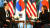 한덕수 국무총리와 카멀라 해리스 미국 부통령이 27일 일본 도쿄 오쿠라호텔에서 한미 양자회담을 하고 있다. 뉴스1