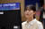 28일 오청원배 세계여자바둑대회 결승전에서 대국 중인 오유진 9단. 사진 한국기원