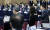 윤석열 대통령이 28일 전남 광주 김대중 컨벤션센터에서 열린 제8차 비상경제민생회의에서 발언하고 있다. 대통령실 사진기자단 