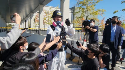 현대아울렛 스프링클러 논란...대전시 "수도 계량기 보면 안다"