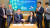 지난 28일(현지시간) 호주 퍼스시에서 류진숙 SK온 전략 담당(오른쪽 셋째)과 론 미첼 글로벌 리튬 매니징 디렉터(넷째)가 양해각서를 체결하고 있다. 사진 글로벌리튬  