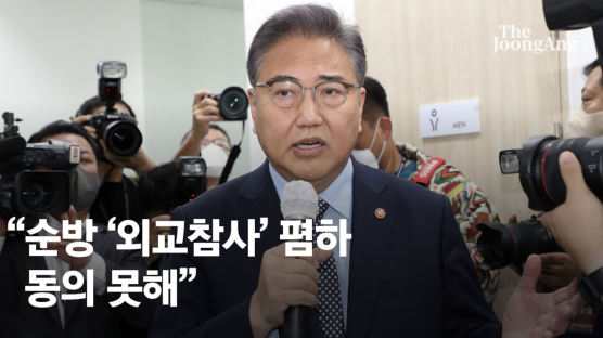 [속보] 박진 "尹대통령 순방 '외교참사' 폄하, 동의 못한다"