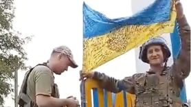 병합 다음날 우크라 국기 꽂혔다…푸틴 굴욕, 핵버튼 누르나