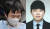왼쪽은 신당역 살인사건 가해자 전주환이 지난달 15일 오후 서울 광진구의 한 병원에서 치료를 마치고 호송되고 있는 모습. 오른쪽은 지난달 19일 경찰이 공개갠 전주환의 신상 사진. 뉴스1