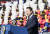 윤석열 대통령이 지난 10월 1일 오전 충남 계룡대 대연병장에서 열린 건군 '제74주년 국군의 날' 기념식에서 기념사를 하고 있다. 연합뉴스