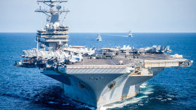 美항모, 다시 동해로 뱃머리 돌렸다…北미사일 도발 대응