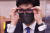 한동훈 법무부 장관이 8월 29일 국회에서 열린 법제사법위원회 전체회의에서 안경을 고쳐 쓰고 있다. 연합뉴스