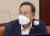 김원이 더불어민주당 의원이 지난해 10월 6일 국회에서 열린 보건복지위의 보건복지부, 질병관리청에 대한 국정감사에서 질의를 하고 있다. 뉴스1