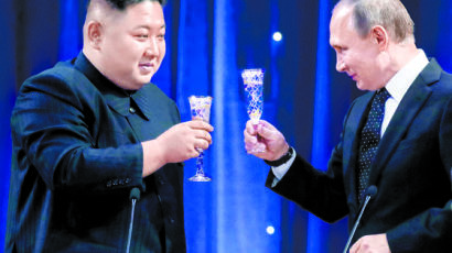 27일째 잠행…北김정은, 푸틴에게 칠순 축하 축전
