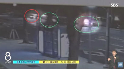 신혜성 체포 당시 영상 공개…경찰차가 막아선 뒤에야 멈췄다