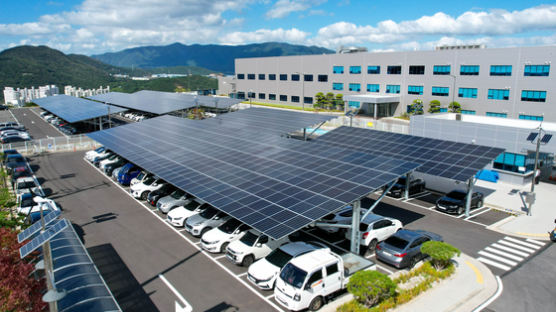 현대모비스, 공장 주차장 네 곳 부지 활용 태양광 발전 가동