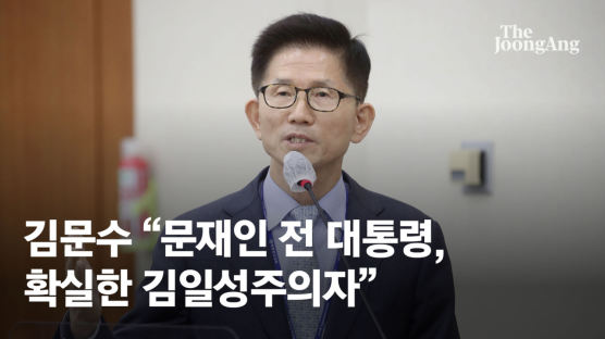 김문수 "文, 확실한 김일성주의자"…국감장서 쫓겨났다
