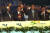 현대그룹은 1997년 5월 23일 서울 하얏트호텔에서 국내외 각계 인사 2400여명이 참석한 가운데 창립 50주년 기념 리셉션을 열었다. 정주영 명예회장, 고건총리, 정몽구 회장이 축배를 드는 모습.중앙포토