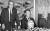 1985년 11월 25일 정주영 현대그룹명예회장의 고희기념연에서 이병철 삼성그룹회장이 축하말을 하고 있다.중앙포토