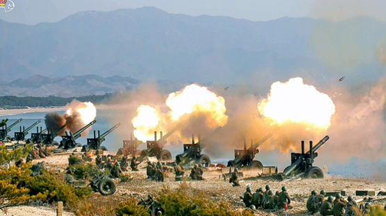 북한군 “북침전쟁연습 ‘호국22’ 시기 도발…대응으로 경고사격”