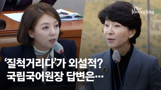 배현진 "'질척거리다'가 외설적?" 묻자…국립국어원장 답변은