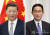 시진핑 중국 국가주석과 기시다 후미오 일본 총리. 교도=연합뉴스