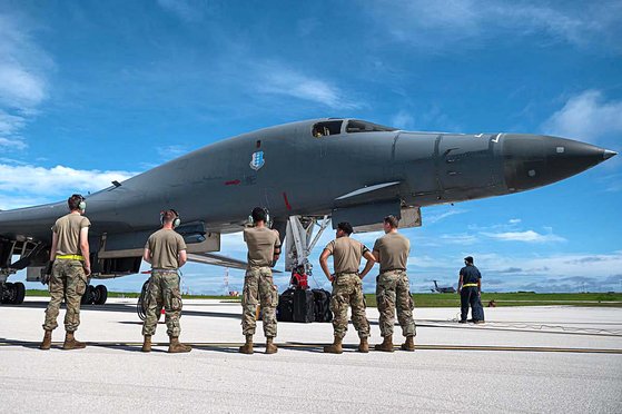 미국 전략 폭격기 B-1B…한·미 연합훈련 참가 가능성 | 중앙일보