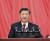 시진핑 중국 국가주석이 지난 16일 베이징 인민대회당에서 열린 중국 공산당 20차 전국대표대회에서 연설하고 있다. [연합뉴스]