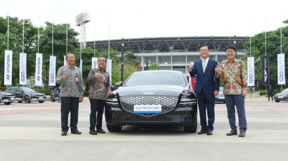 현대차, G80 롱휠베이스 전기차 공개…G20 정상 차량으로 지원