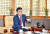 김영길 울산 중구청장이 그린벨트 해제와 정주 여견 개선 계획을 밝히고 있다. [사진 중구청]