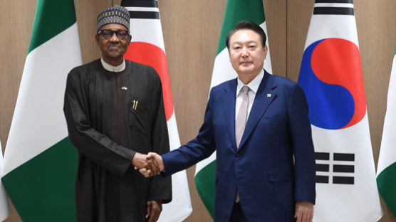 尹, 나이지리아 대통령과 정상 회담…"홍수 피해 회복 기원"