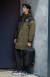 '에코 히트 다운 코트'를 착용한 노스페이스 홍보대사 로운
