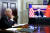 지난해 11월 화상으로 열린 미중정상회담에서 조 바이든 미국 대통령과 시진핑 중국 국가주석이 대화를 하고 있다. AFP=연합뉴스