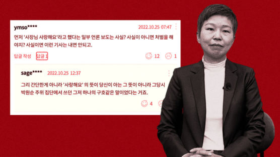 박원순에 '사랑해요'…이 문자 하나로 사건 판단해선 안된다 [김재련의 댓글 읽어드립니다] 